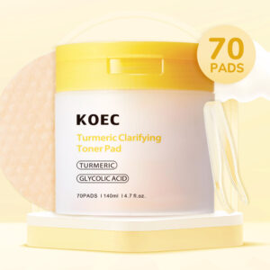 Turmeric Glycolic Acid Cotton Cloth 70PCs With Tweezers